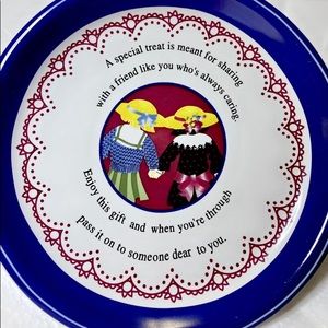 BNIB Dolomite Friendship Cookie Plate G5981 IOB